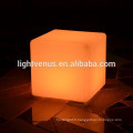 Nouvelle vente chaude couleur changeant RGB led cube / led cube chaise / enfants cube chaise